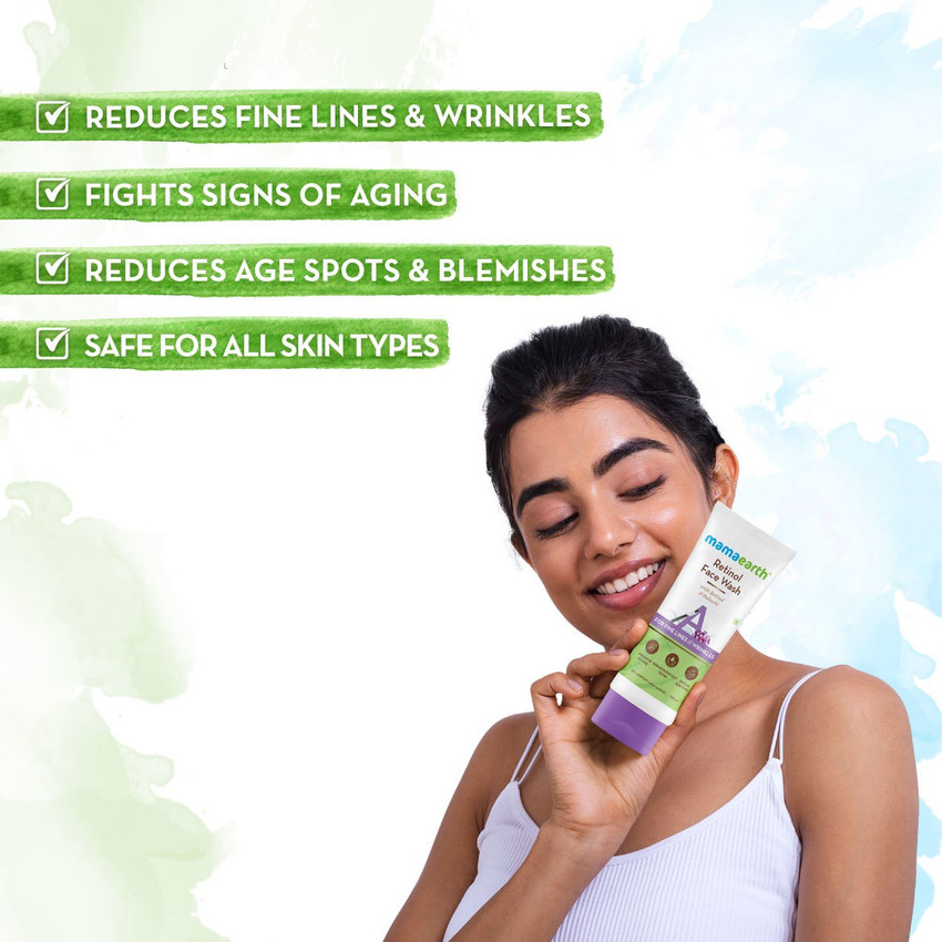 Retinol top face wash
