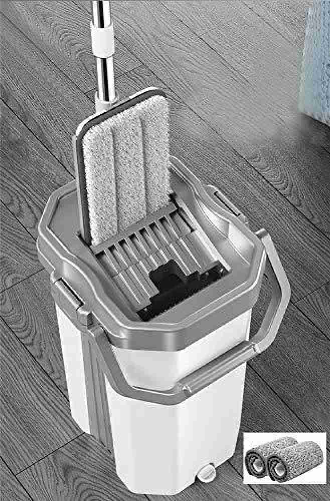 Microfiber Flat Spin Mop and Bucket