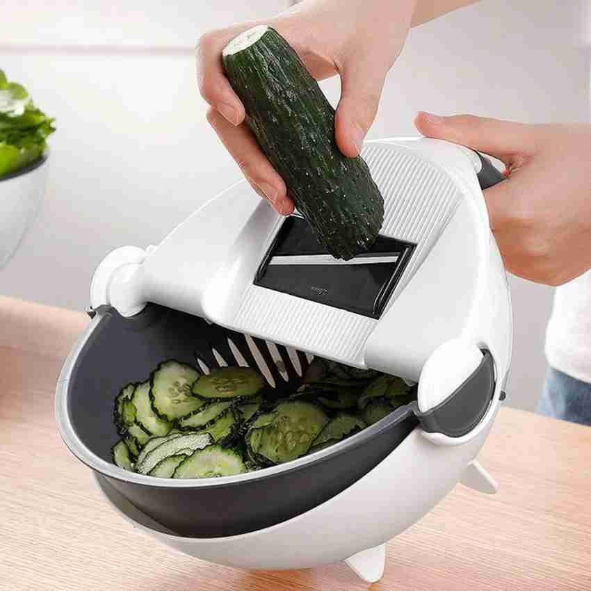 Rotating Cucumber Mask Cutter Thin Peeler Handheld Kitchen Gadget