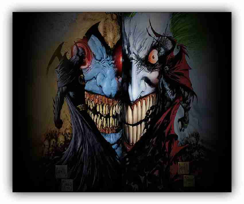 Joker Zombie Batman Malvorlagen