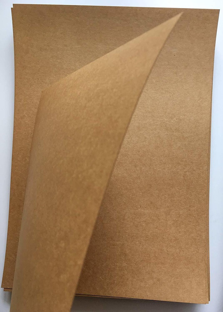300 GSM Brown Kraft Paper Sheet, Packaging Type: Packet at Rs 38/kg in Vapi