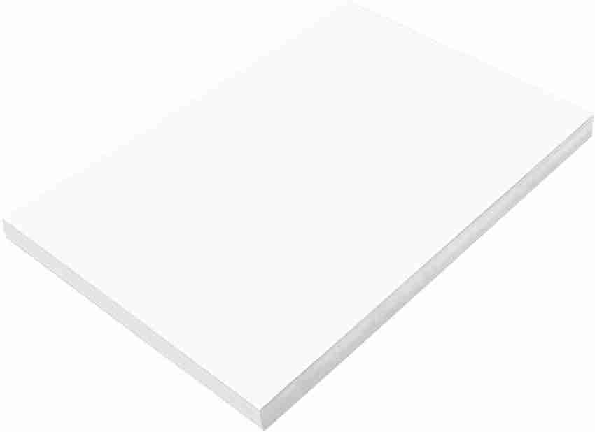 KRASHTIC A4 Ivory Smooth and White Plain Paper For Drawing  and Sketch Set of 20 Sheet Plain A4 300 gsm Drawing Paper - Drawing Paper