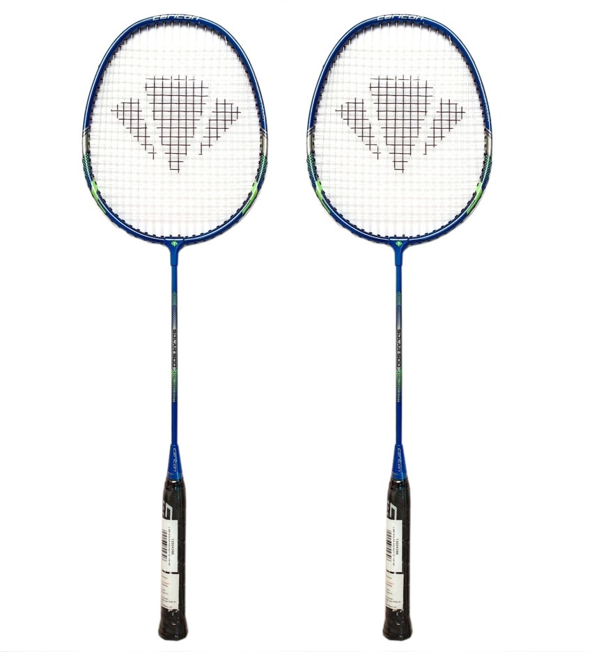 CARLTON Solar 500 Steel Cored Shaft Blue Strung Badminton Racquet - Buy CARLTON Solar 500 Steel Cored Shaft Blue Strung Badminton Racquet Online at Best Prices in India