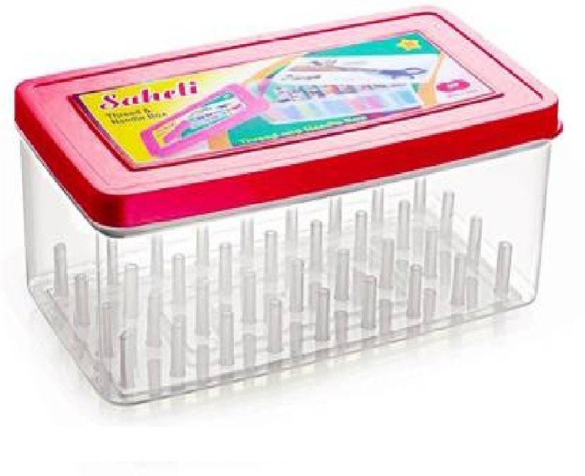 SIOPAWORLD Sewing Kit Set Box Needle Thread Reel Plastic Box Organizer -  Sewing Kit Set Box Needle Thread Reel Plastic Box Organizer . shop for  SIOPAWORLD products in India.