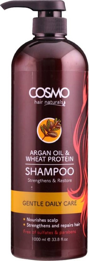slutpunkt blotte digital COSMO Argan Oil Shampoo 1000 ml - Price in India, Buy COSMO Argan Oil  Shampoo 1000 ml Online In India, Reviews, Ratings & Features | Flipkart.com