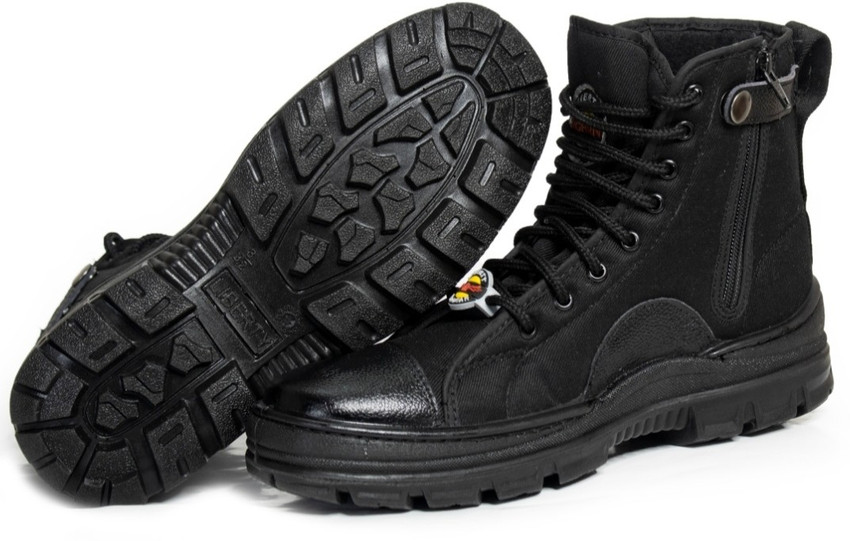 Black big shoes deals