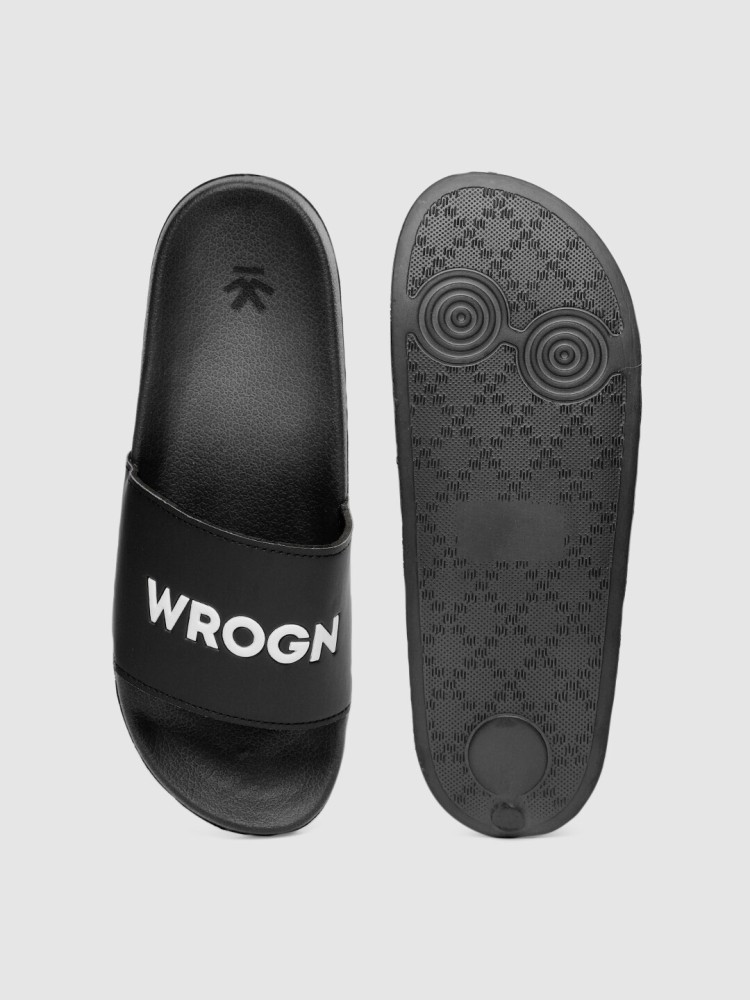 Buy WROGN Men Slides Online at Best Price