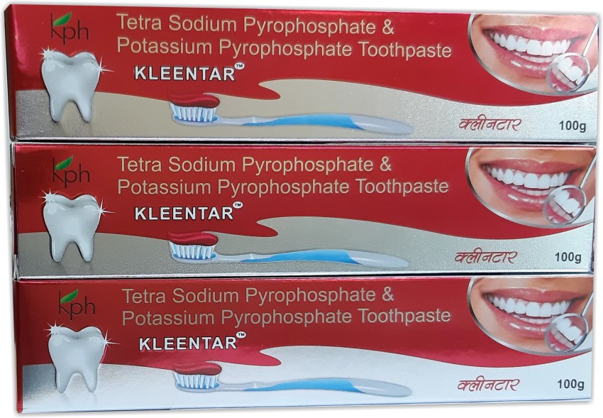 kleentar Toothpaste ( Anti TARTAR ) 100gm (Pack of 3 pcs