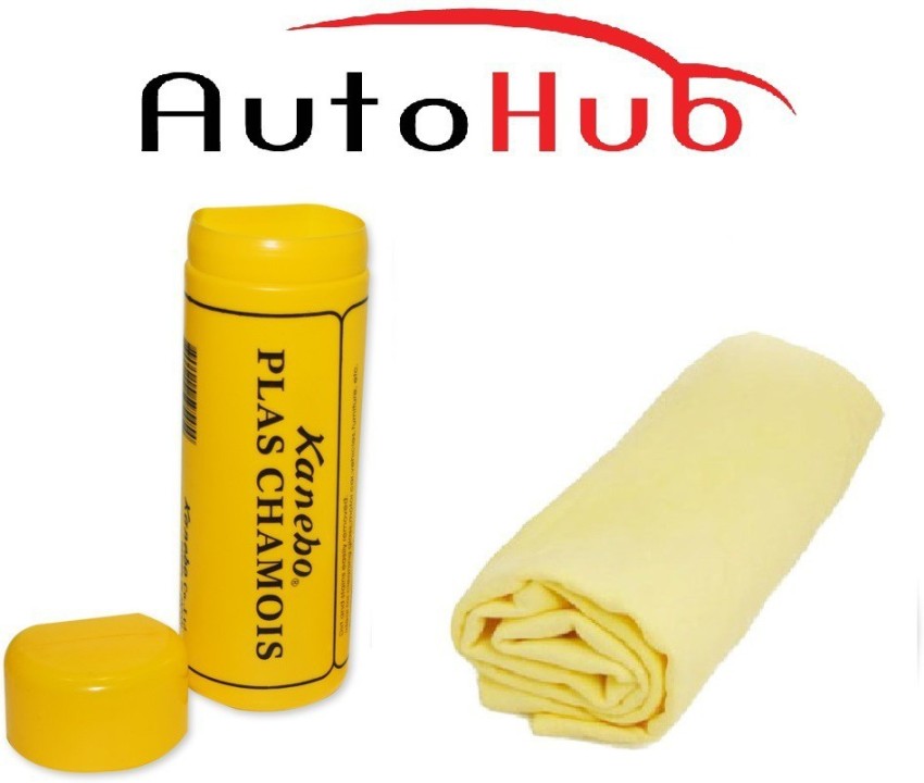 Microfiber Yellow CAR SAAZ Super Absorbent Car Washing Chamois Sponge