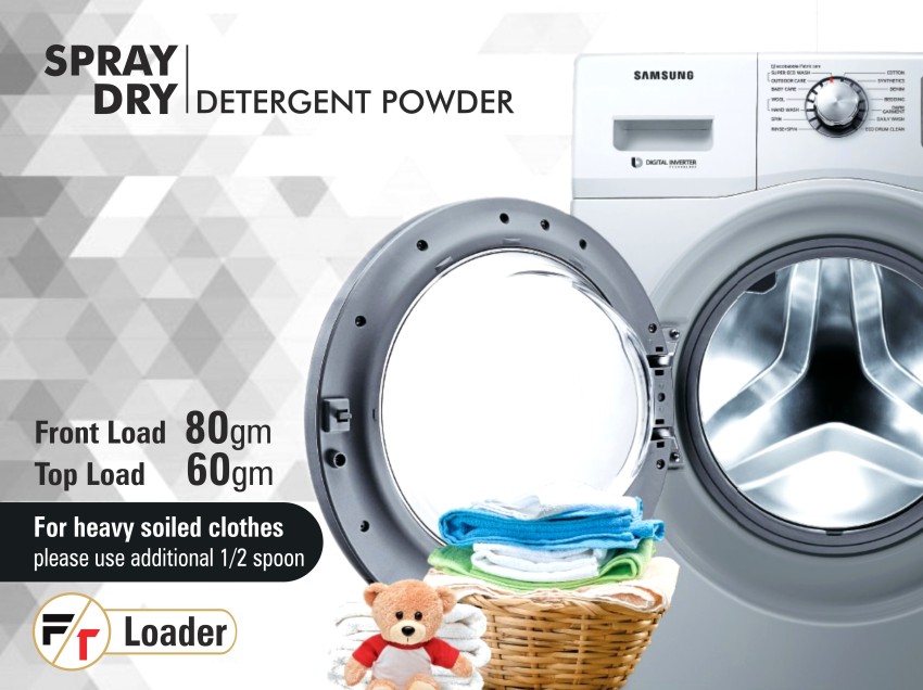ATOMIC Washing Machine Cleaning Powder for LG, Samsung, IFB, Bosch