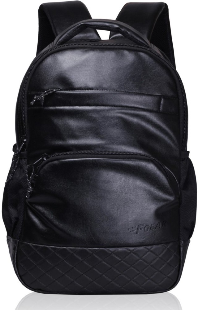 F GEAR Luxur 25 L Laptop Backpack Black Price in India Flipkart