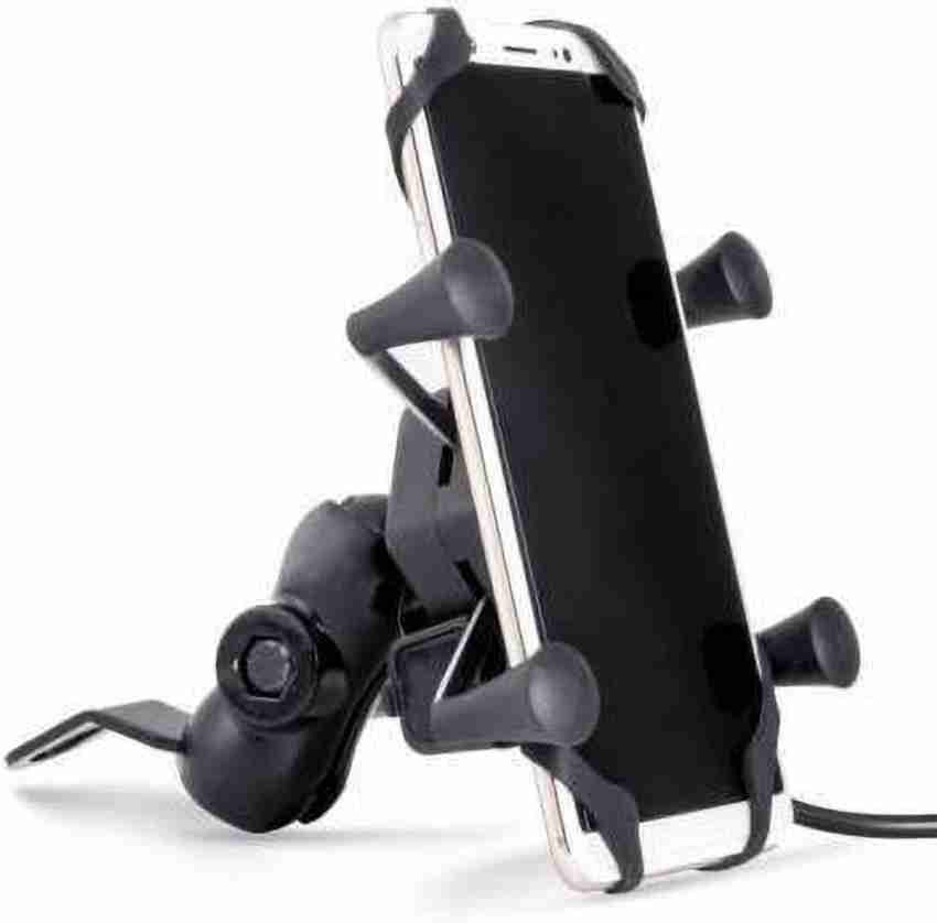 R Tech Biking X MOUNT with USB CHARGER Bike Mobile Holder Price in