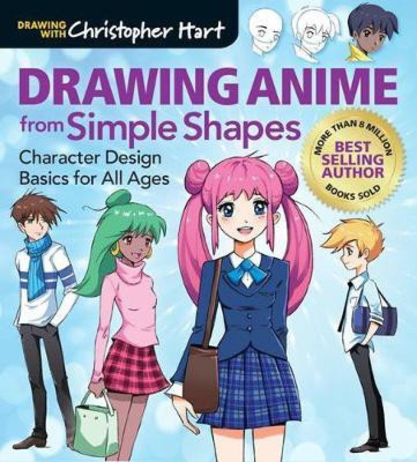 How to Draw Anime  Includes How to Draw Manga Chibi Body Cartoon Faces   Drawing Book How to Draw Anime and who lover Anime Coloring Book  Paperback  Bunch of Grapes Bookstore