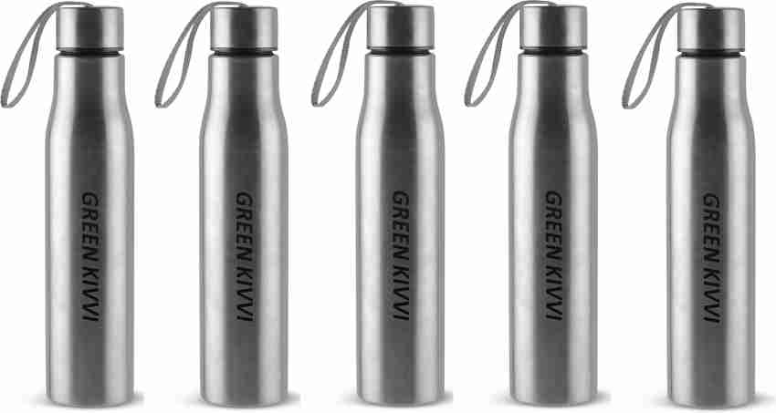 Up To 61% Off on Flat Water Bottle Flask Silic