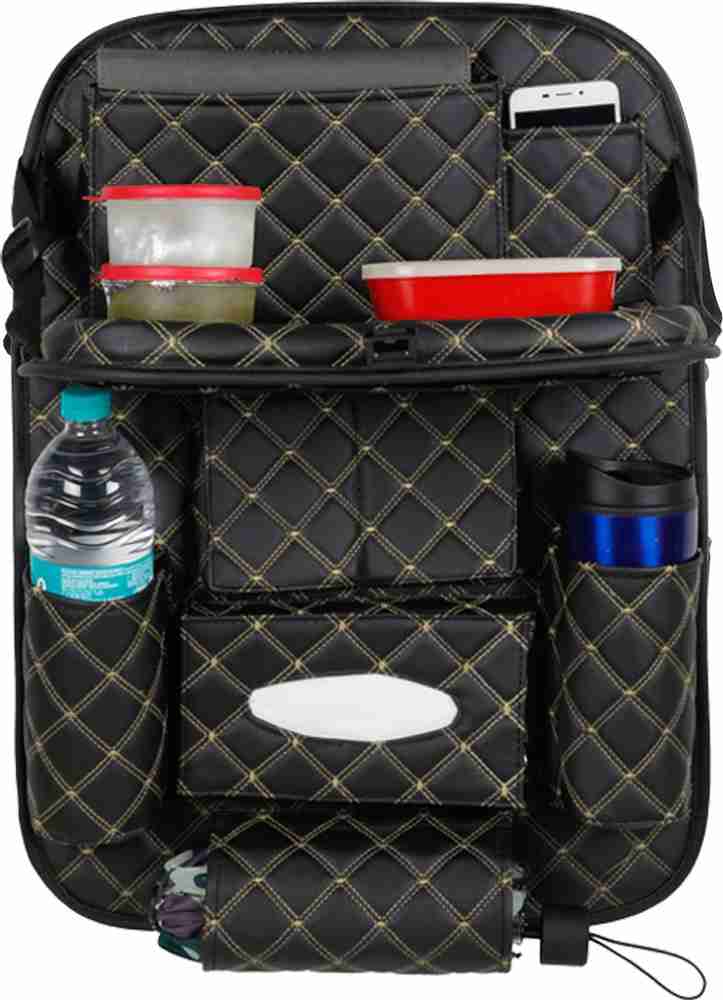 Premium car clearance seat organizer