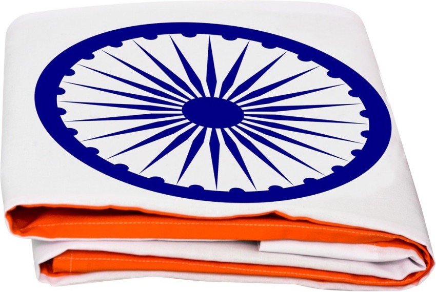 Tri Color Cotton Indian Flag, Size: 20 X 30 Inch at Rs 16/piece in Bhopal