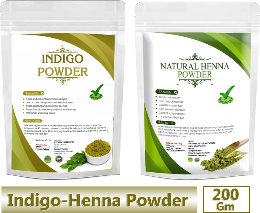 Almaaz Natural Green Organic Indigo Powder, For Personal,Parlour, Packaging  Size: 1kg