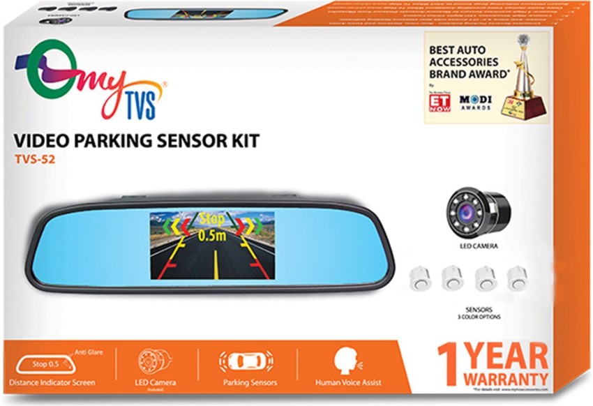 Buy online myTVS TPS-38 Voice Assist Parking Sensor, Black at