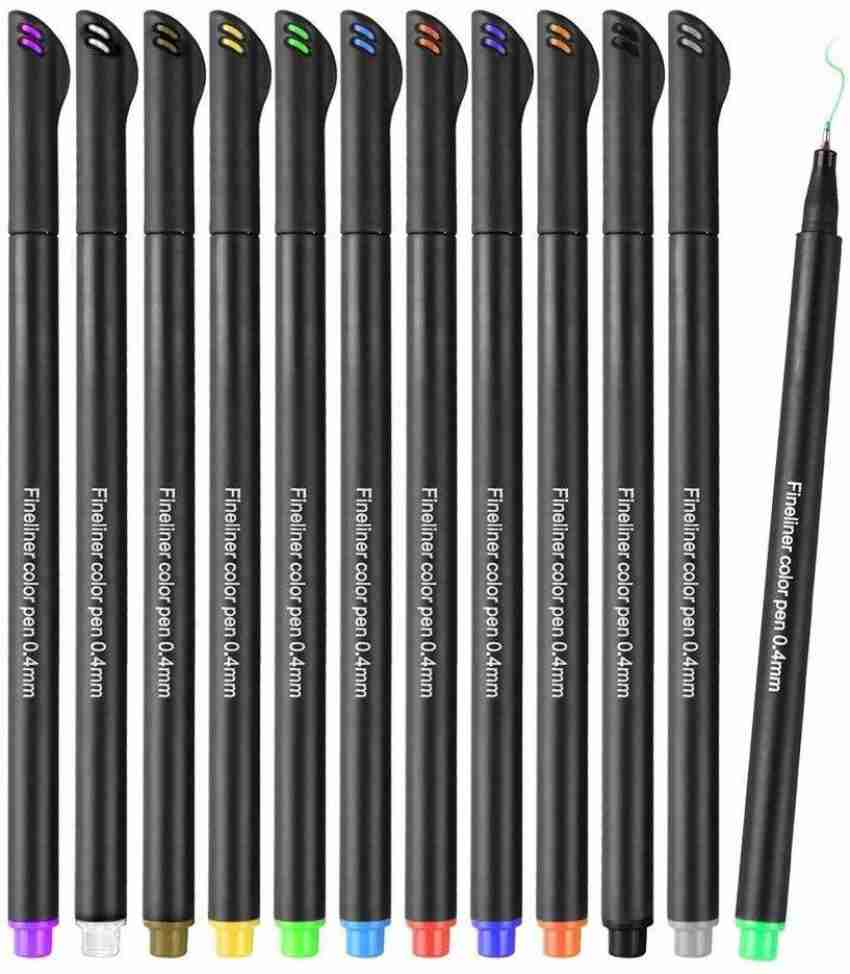 Taotree Journal Planner Pens, 24 Black Fine Point Pens, Ideal for