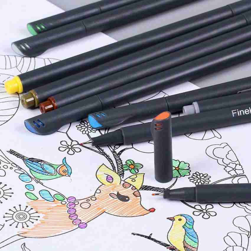 60 Colors Journal Planner Pens set, Colored Fine Point Markers Drawing Pens  Porous Fineliner Pen for Writing Note Taking Calendar Agenda Coloring,Art