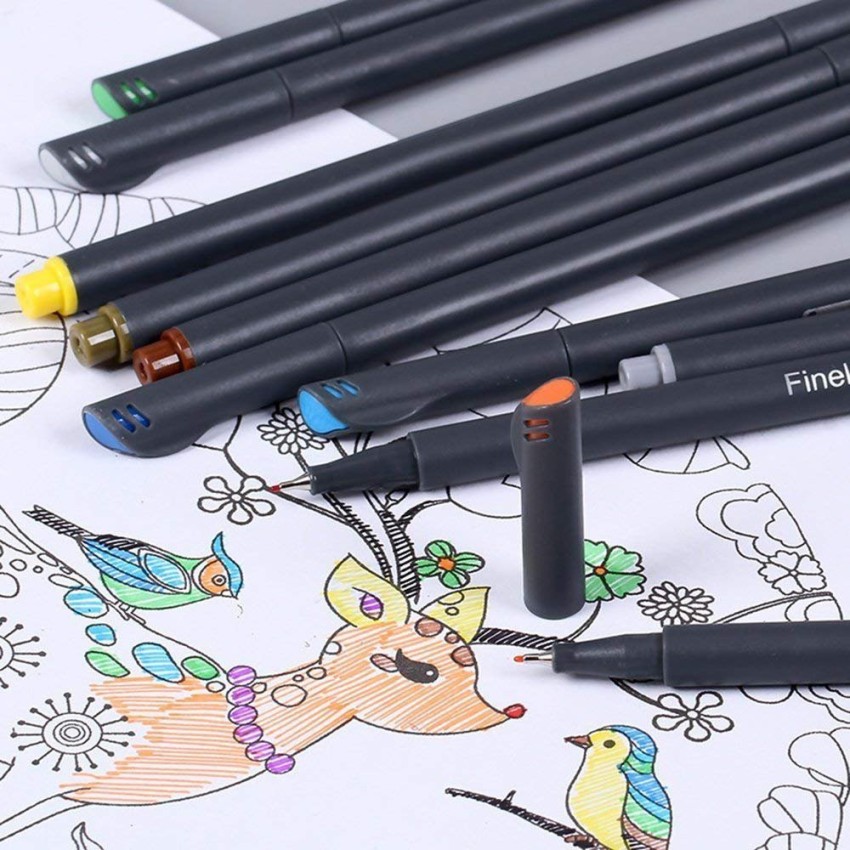 Ibayam Journal Planner Pens Colored Pens Fine Point Markers Fine Tip  Drawing Pens Porous Fineliner Pen for Journaling Writing Note Taking 