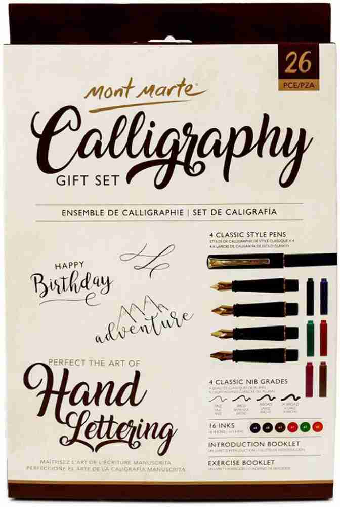 Hand Lettering Pens: 6 piece set