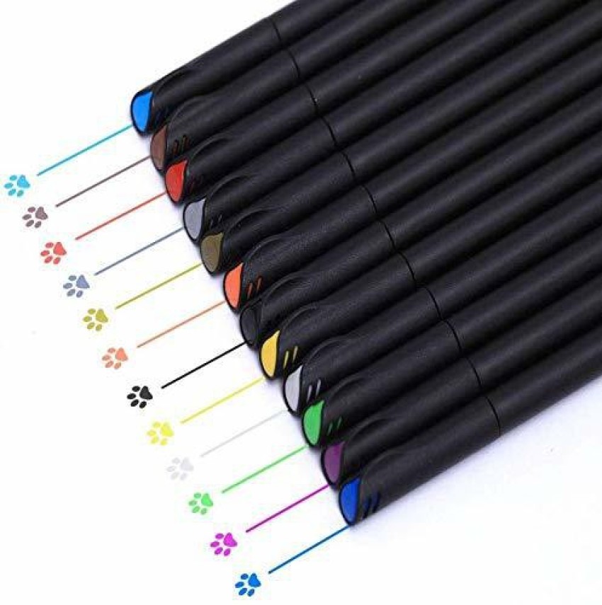 100 Colors Journal Pens Colored Fine Point Pens Fineliner Pen for Note  Taking Calendar Agenda Art