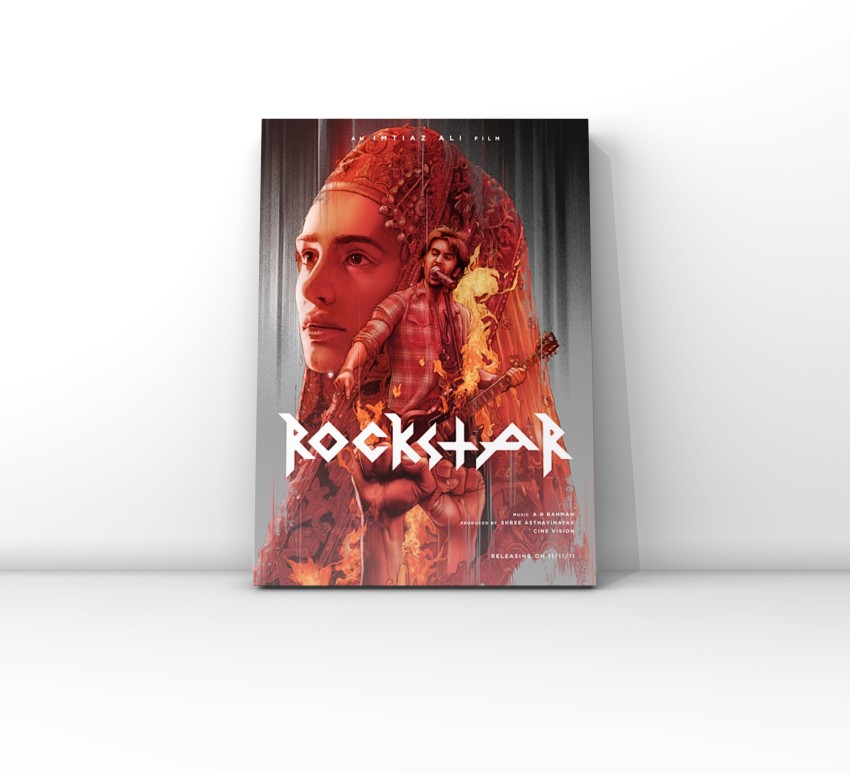 Rockstar (RANBIR KAPOOR) - A3 Poster - Frankly Wearing