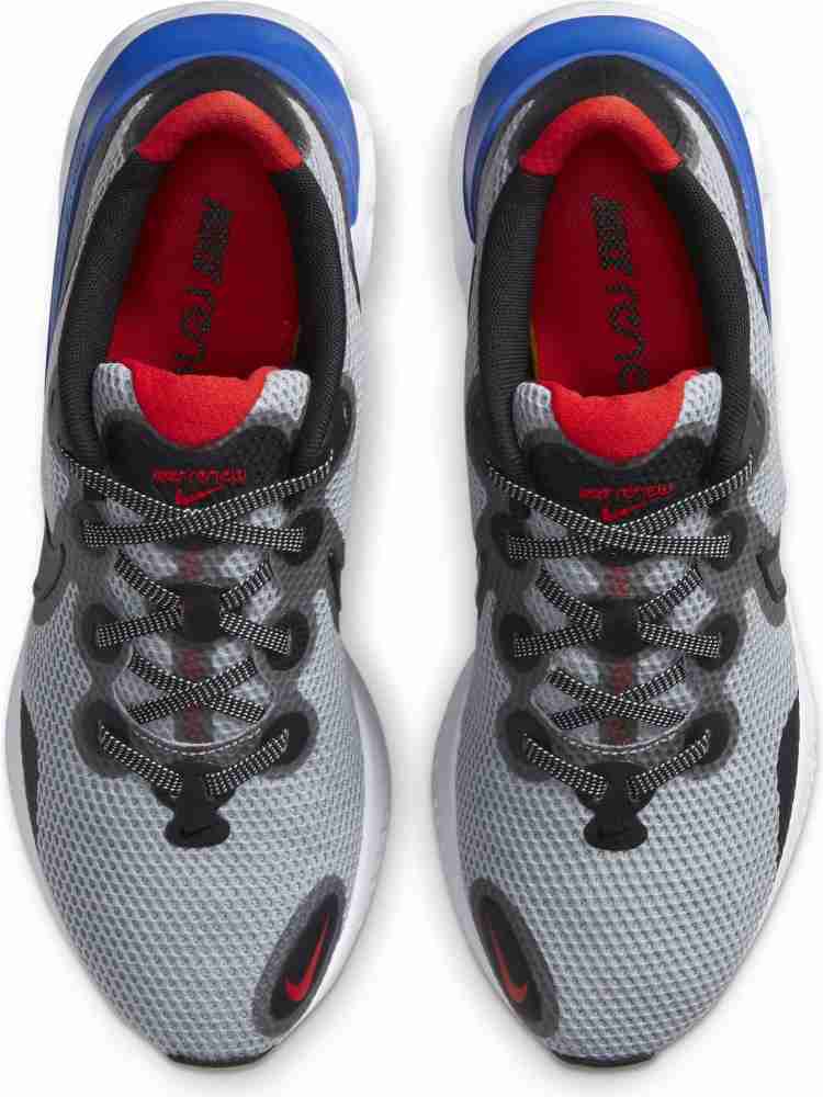 Red gray best sale nike shoes