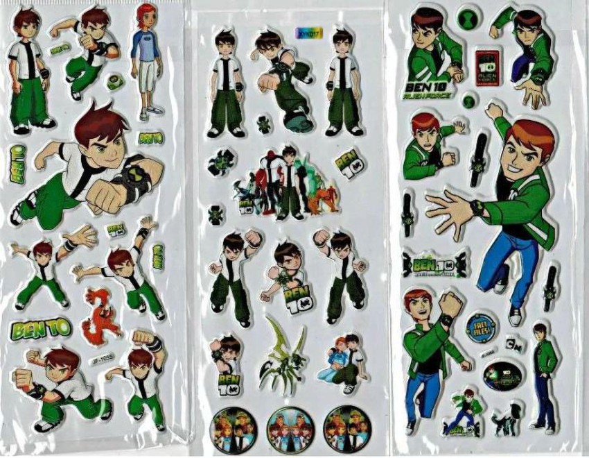 Ben 10 Original Series Alien Stickers 