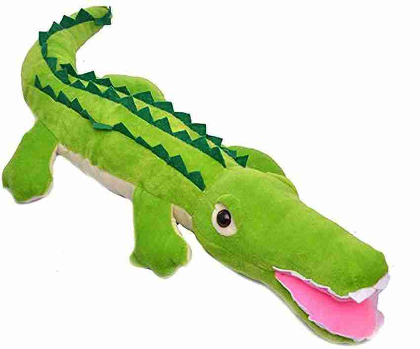 TITLEE Soft Crocodile with Open Mouth Stuffed Animal Plush Toy