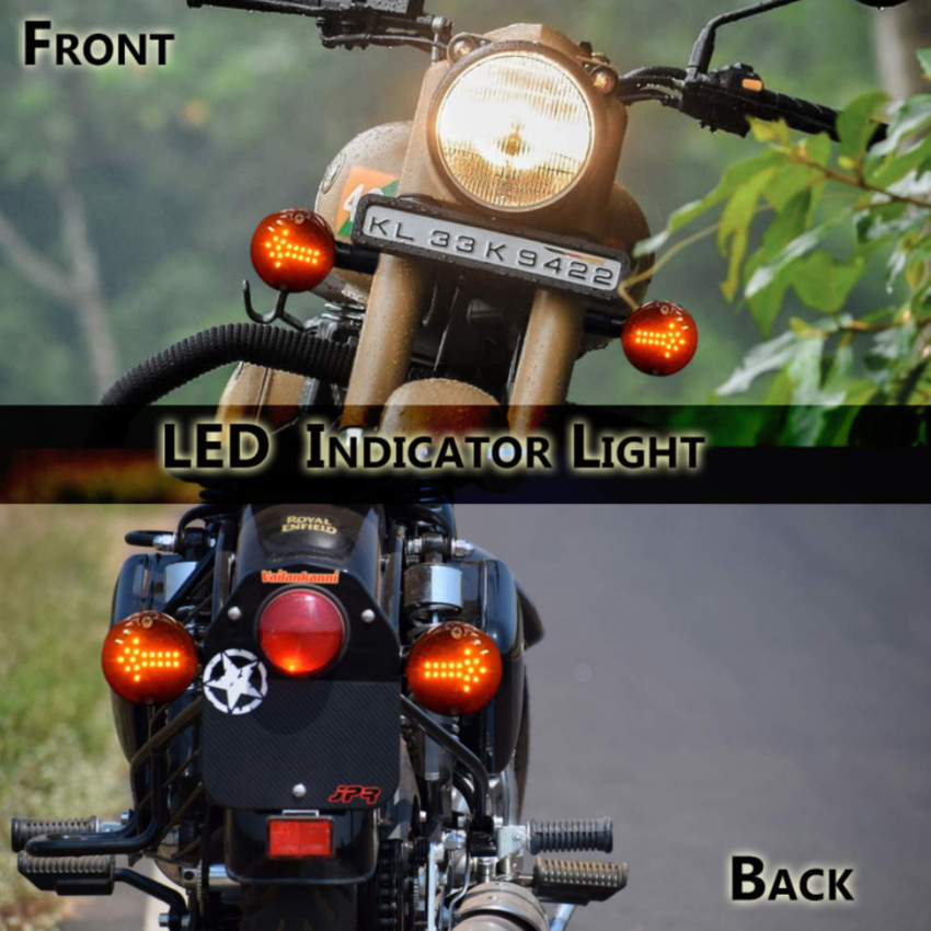 Pilot lamp led light set for hot sale royal enfield
