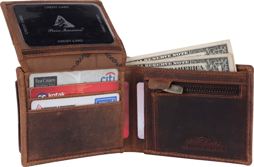 McNeil 3-Toned Leather Slim Wallet