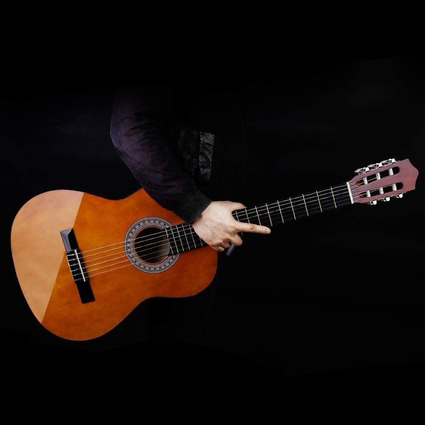 J&Z Classical Acoustic Guitar 36 Inch 3//4 Size for Beginners Kid Junior  Guitarra review