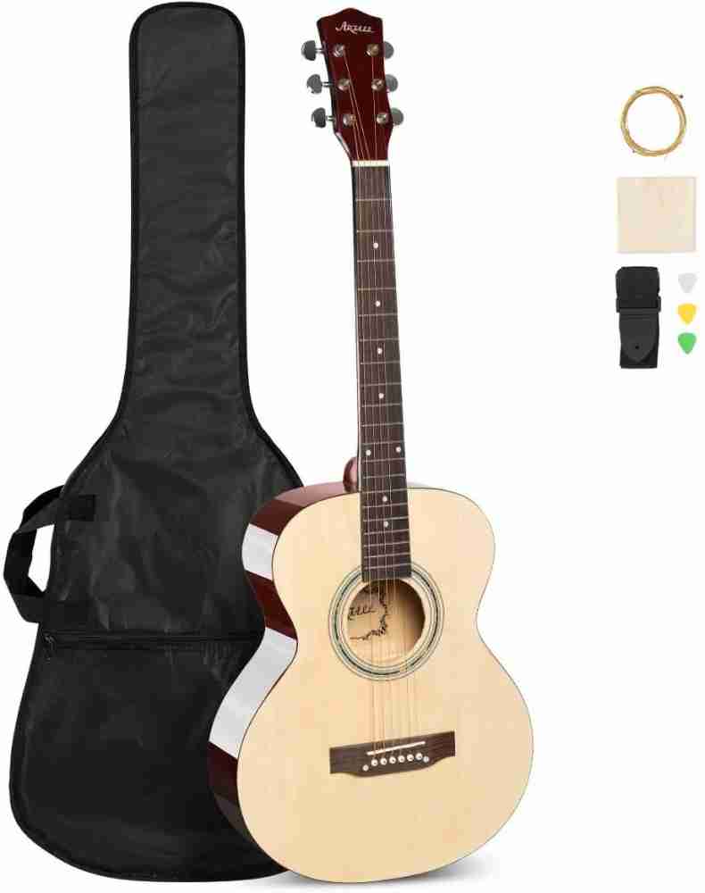 ARTALL 9 Inch Handmade Solid Wood Acoustic Dreadnought Guitar