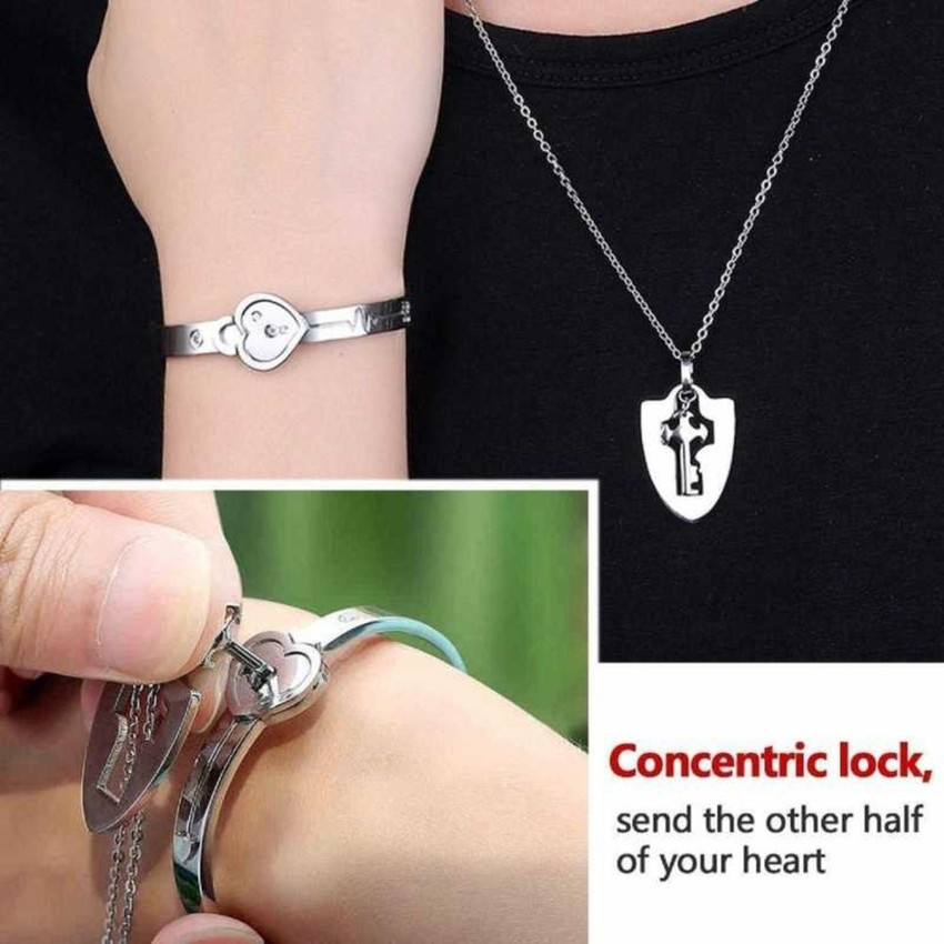 Key lock bracelet flipkart online