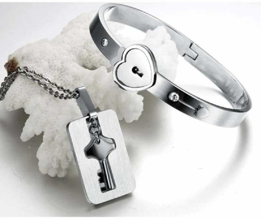 Lock bracelet with key sale flipkart