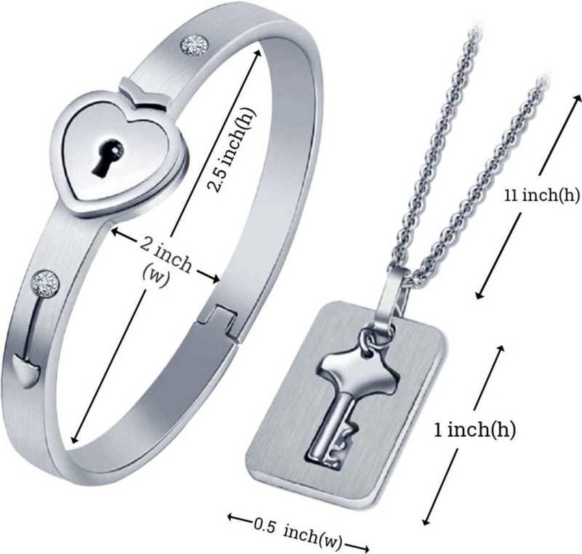 Key lock bracelet discount flipkart