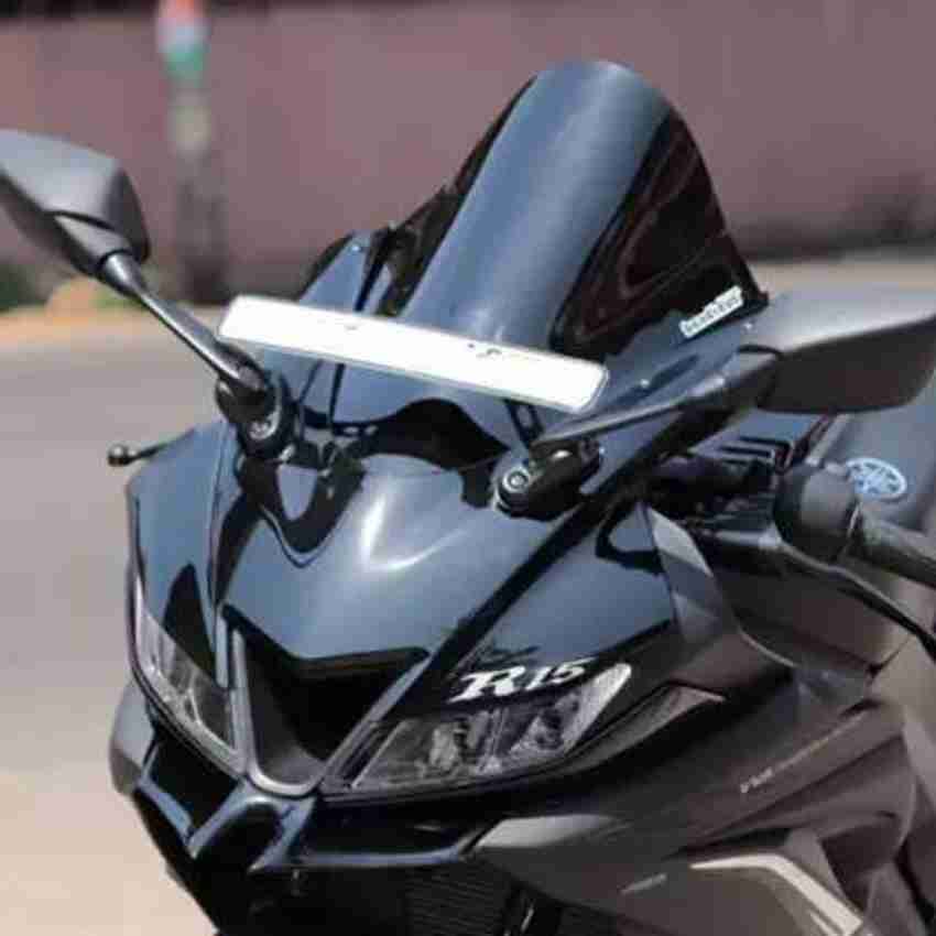 moonfly R15 V3 VISOR Windshield DB Bike Windshield Price in India