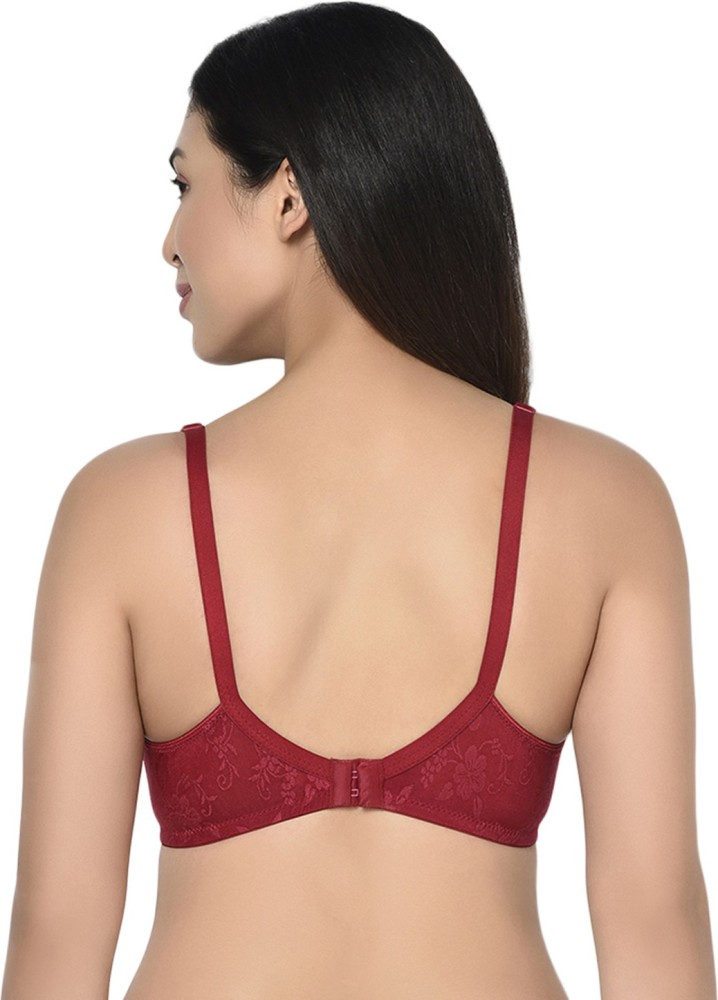 BODYCARE Pack of 2 Lightly Padded T-Shirt Bra in Coral-Maroon Color -  E6565COMH