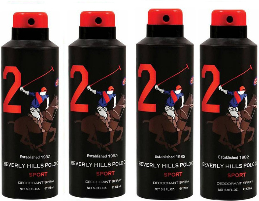 U.S. POLO ASSN. Beverly Hills Polo Club 2NO DEO4 Deodorant Spray