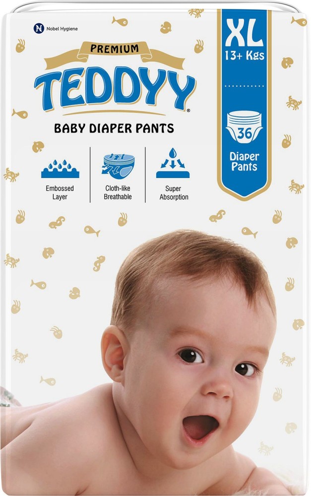 TEDDY EASY diaper pants  Extra Large 54 pieces   Pack of 2   XL   Buy 108 TEDDY EASY Pant Diapers  Flipkartcom