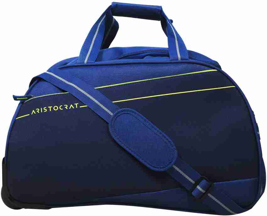 ARISTOCRAT Expandable CABIN DUFFLE TROLLEY BAG Duffel With Wheels Strolley