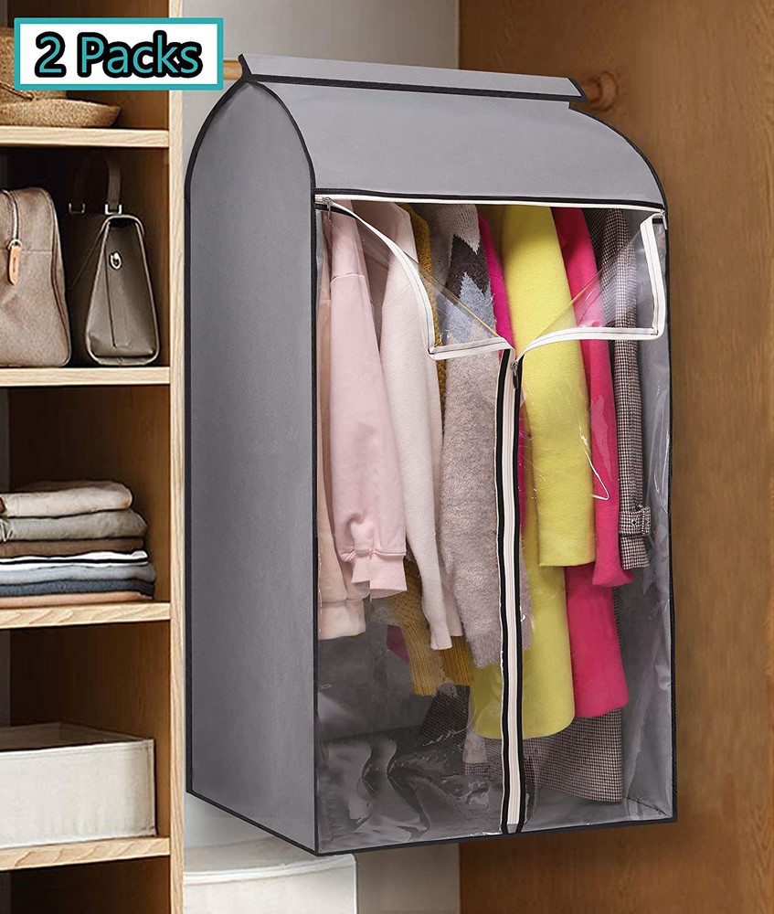 clothes storage bags hanging