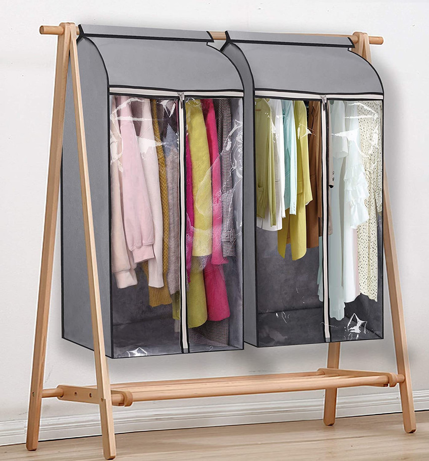 Sealed clothing outlet storage