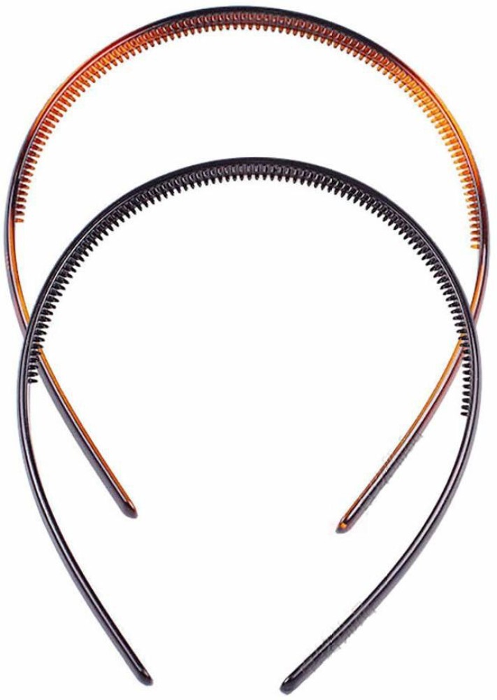 2 x Plastic Headbands Alicebands Grip Teeth Spiky Hair Accessories Girls  Ladies | eBay