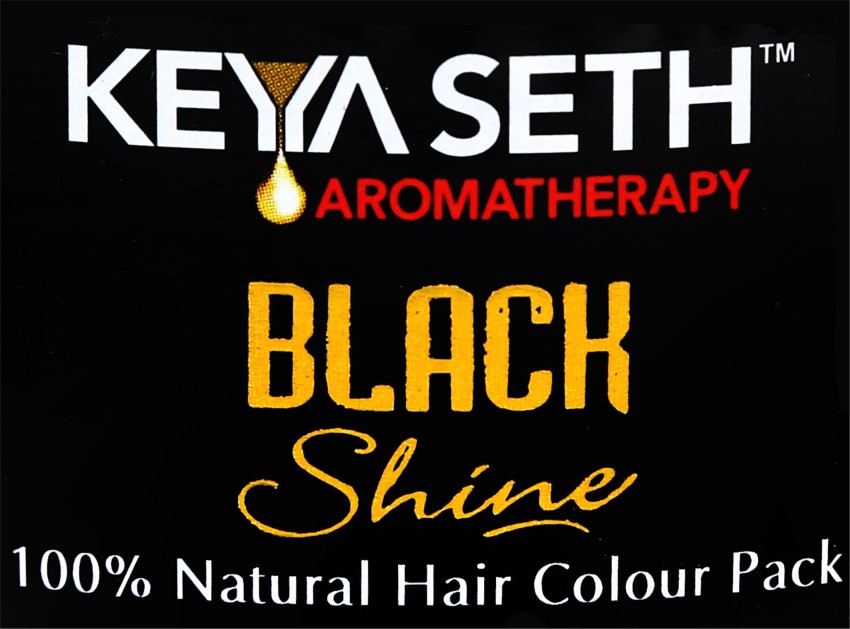 Keya Seth Aromatherapy Black Shine 100% Natural Hair Colour - 100Gm -  Walmart.com