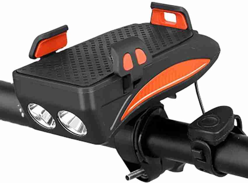 Dark Horse Bicycle Horn Lamp Mobile Phone Bracket 2 T6 400 LM Lamp with 130db Loud Horn LED Front Light Buy Dark Horse Bicycle Horn Lamp Mobile Phone Bracket