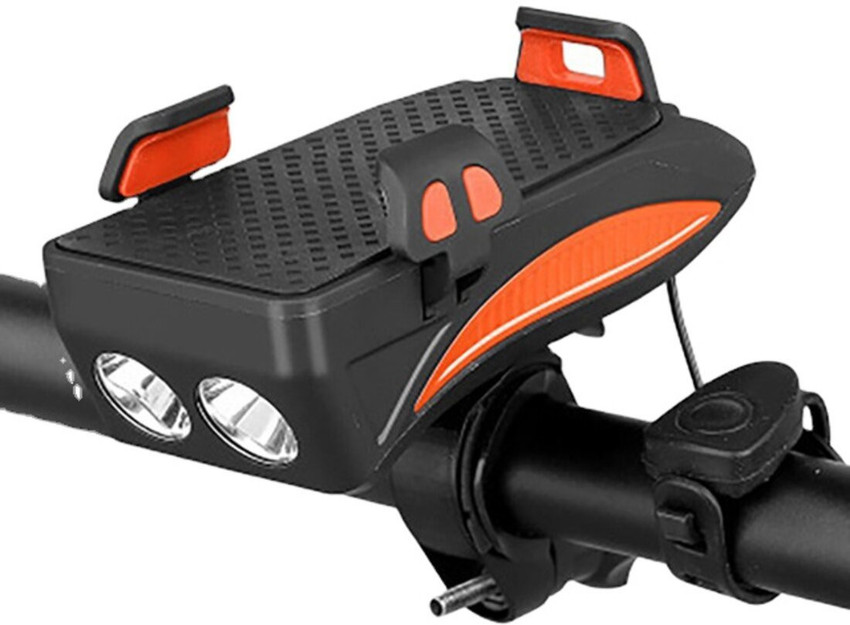 Bicycle horn lamp mobile phone bracket discount