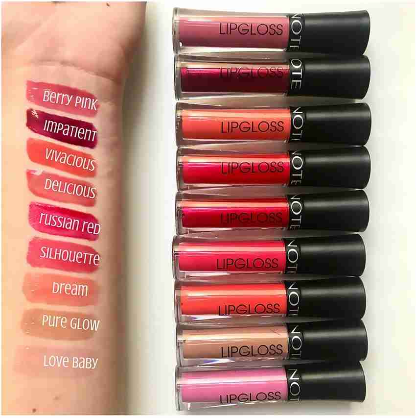 Note lipgloss shop